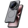 Transparent Lens CoverMagnetic Full Protection Case for Vivo X200Ultra, Camera Lens Protector Stand, Slim Black Mirror Prop Transparent Black