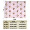 Sugarbunnies Shirousa Kurousa Cutecore Jojifuku Pinkcore Decke Fleece Warme Überwurfdecke für Auto Sofa Couch Schlafzimmer Steppdecke