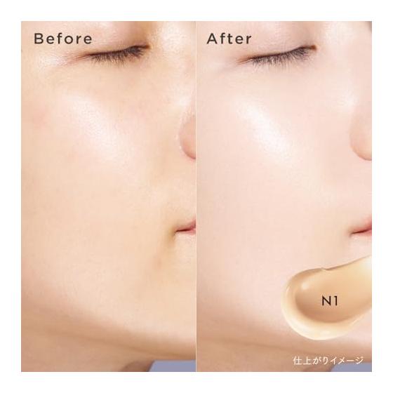 LUNASOL Radiant Flow Mesh Compact N1 Foundation 12g SPF17 PA++ Serum Gel Foundation Firm Coverage Lasts Tone Up Lasts Moisture Keeps Finish