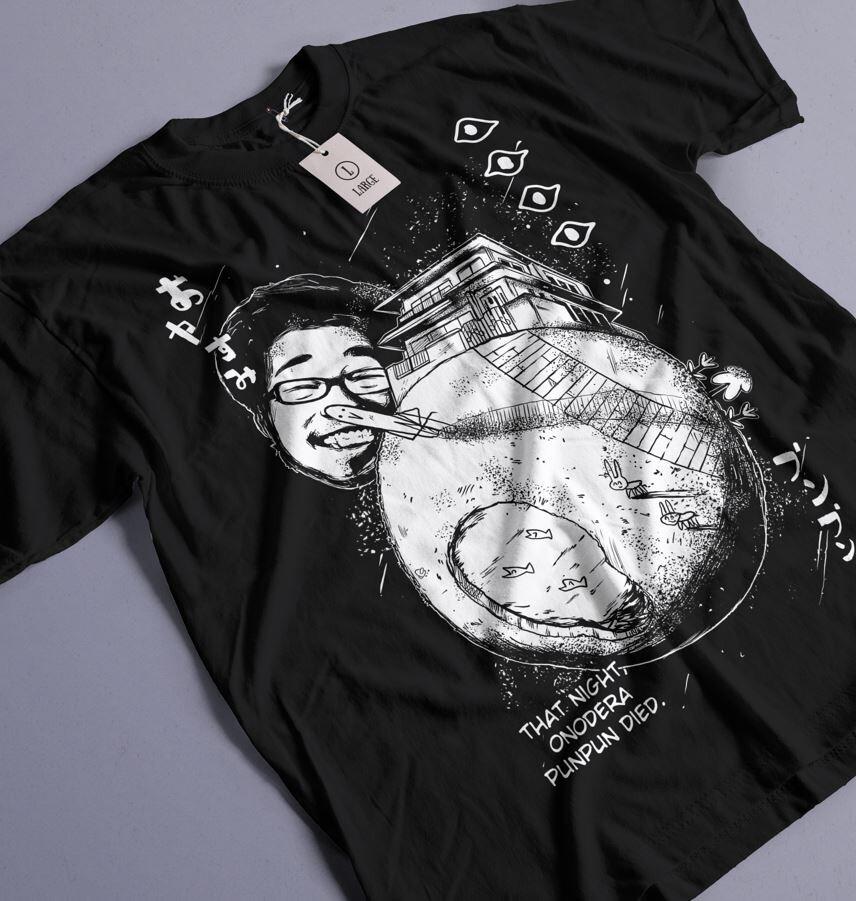 

Унисекс аниме-футболка Oyasumi Goodnight Punpun, футболка с мангой Айко Танака XL