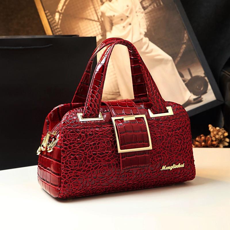 

Fashion Lace Tote Bag Female Elegant Mom Bag One Shoulder Crossbody Multi-Layer Medium And Large Capacity Bag красный