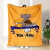 Tom and Jerry Phone Wallpaper HD Cute Cartoon Wallpapers for KidsBlanket Flannel Throw Blanket for Sofa, Bed, Travel, Camping, Office