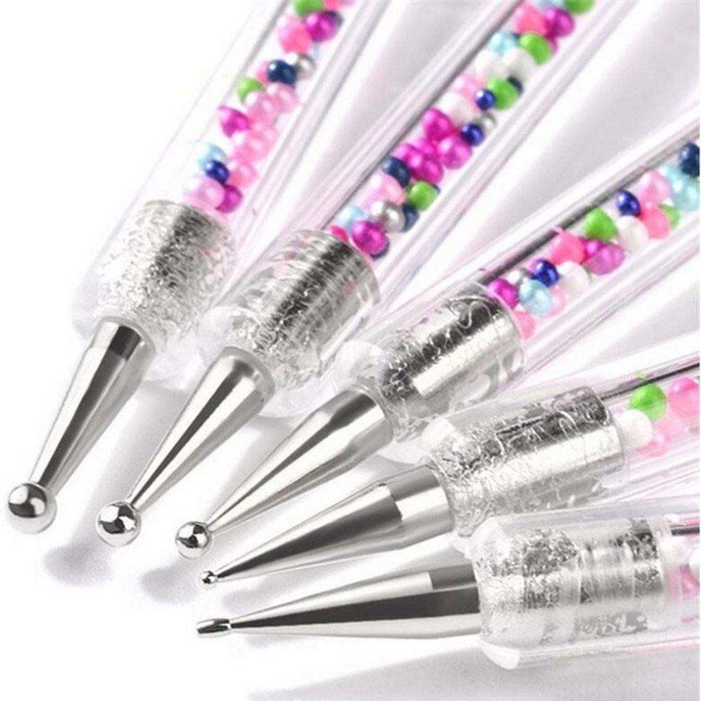 Manicure Tool Double-head Dotting Pen 5Pcs/set