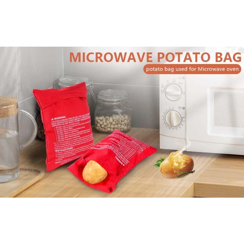 1/2 szt. Torba do gotowania ziemniaków w kuchence mikrofalowej Pieczony ziemniak Gotowanie w mikrofalówce Ziemniak Szybki Szybki akcesoria kuchenne gadżety kuchenne
