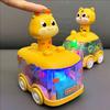 Animal Car Baby Toys For 1 2 Year Old Boy Press And Go Car Luminous Toys Toddler Pull Back Cars For Kids Boys Girl Birthday Gift