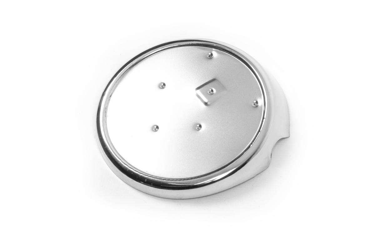 

Хром подставка под переднюю эмблему (нерж) для Fiat Doblo II 2010-2022 гг