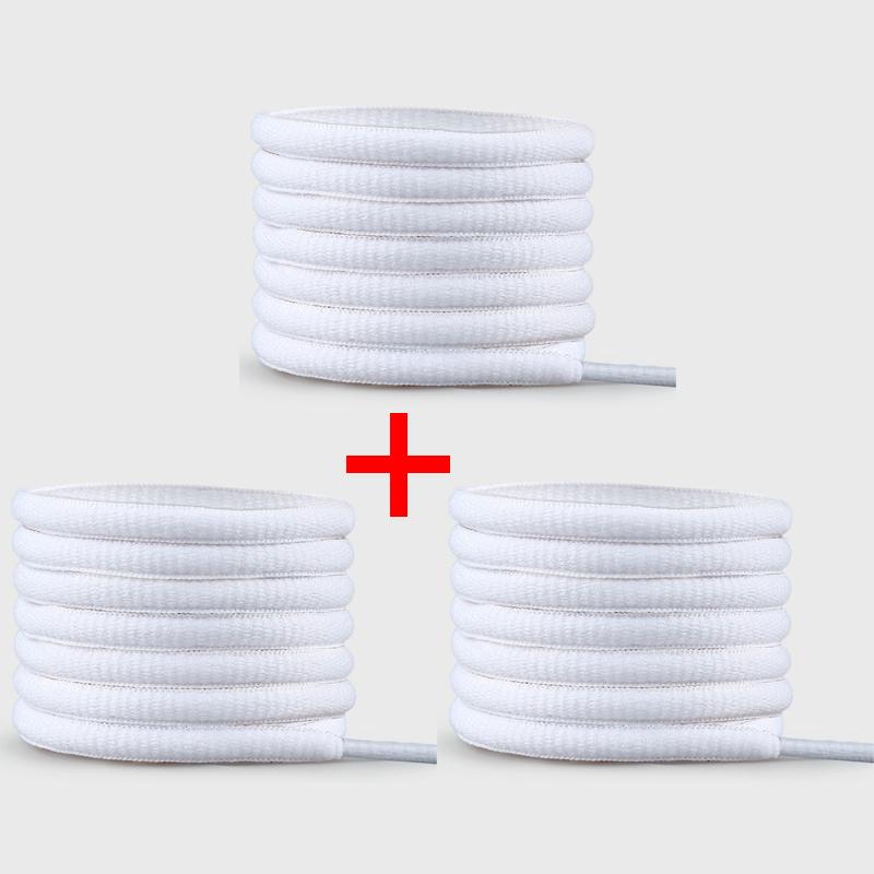 Unisex High-Quality Laces for Sneakers and 0.6 Cm Wide Oval Shoelaces Basketball Shoes Available In Multiple Colors 1Pair/3Pair