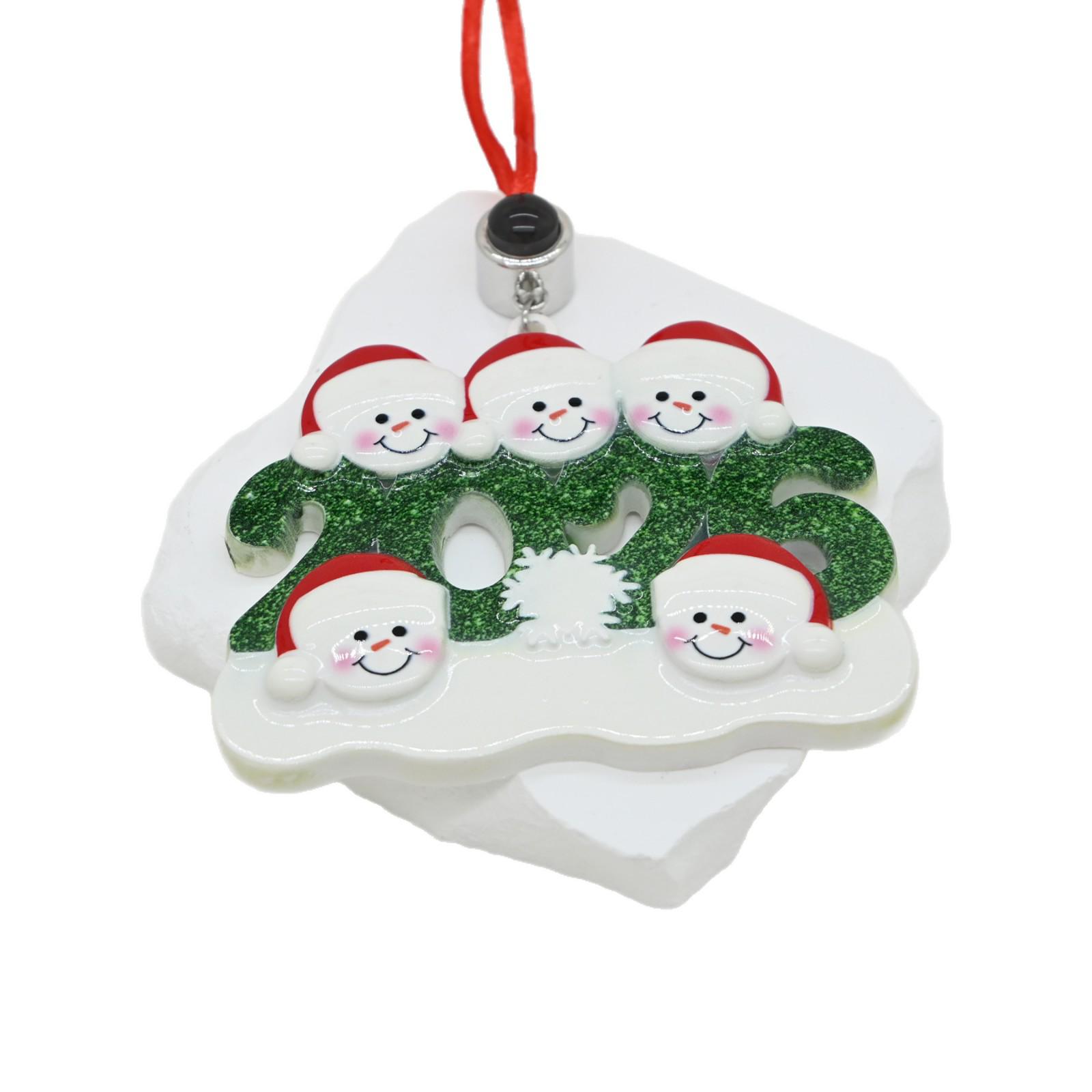 Custom Cartoon Santa Claus Christmas Projection Pendant