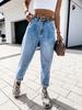 2022 Autumn High Waist Washed Urban Casual Women's Jeans