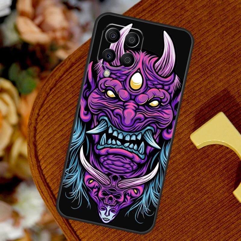 

Японская маска Хannya для Samsung Galaxy M13 M33 M53 M52 M32 M12 M14 M34 M54 M11 M21 M51 M15 M55 M31s M20 Чехол Samsung M52 5G