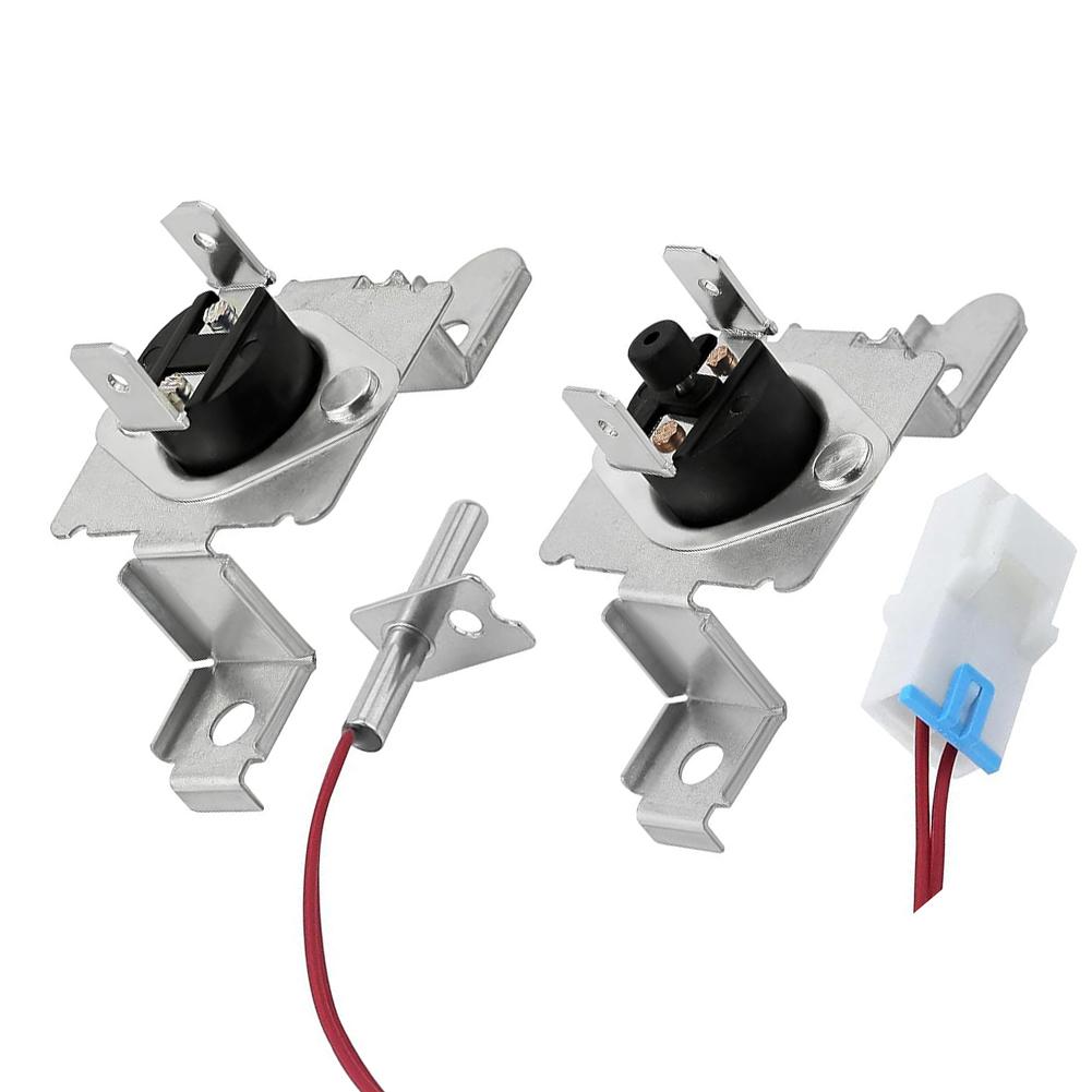 For LG Dryer Thermistor and Dual High Limit Thermostat Kit Replacement for 1268206 AP4441539 and Similar Parts