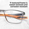 Vintage TR90 Reading Glasses Men Women Retro HD Lens Classic Square Anti Blue Light Sports Eyewear Eye Protection