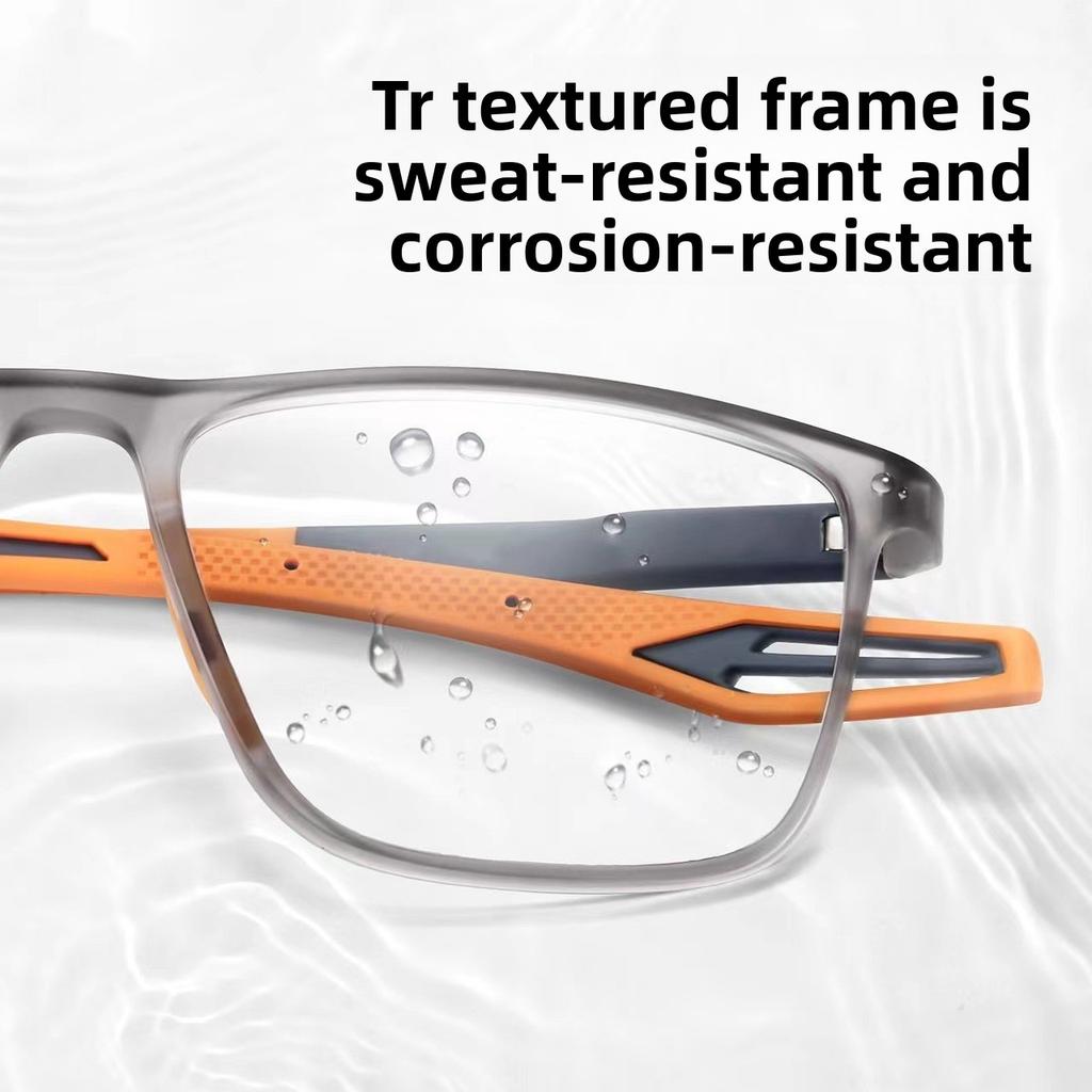 Vintage TR90 Reading Glasses Men Women Retro HD Lens Classic Square Anti Blue Light Sports Eyewear Eye Protection