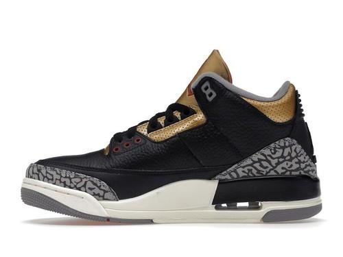 

Jordan 3 Retro Mid Black Gold W - CK9246-067 EU 36 разноцветный