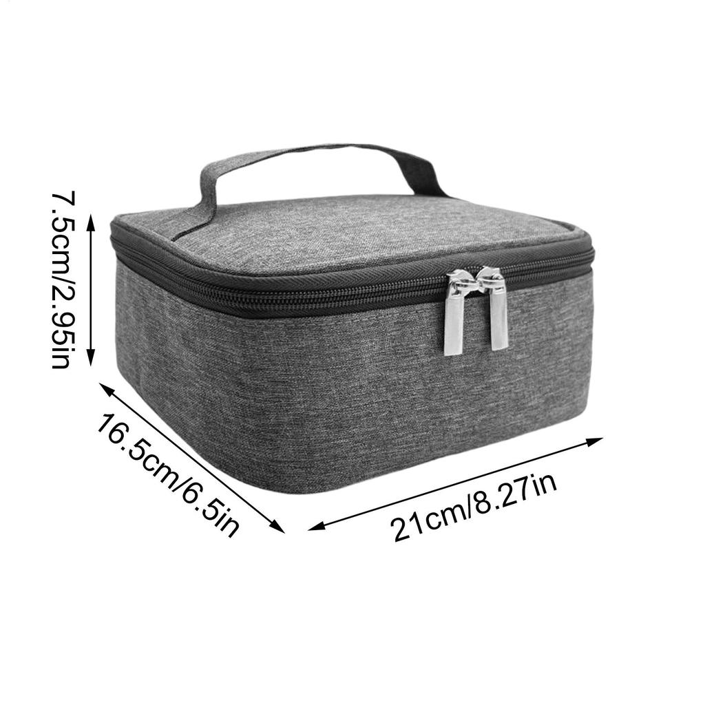 Boîte à lunch électrique chauffante 12V 3-Temps Sac isotherme chauffant USB Chauffage alimentaire portable pour pique-nique en plein air, voyage, camping, usage domestique