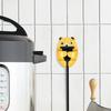 Socket Hanger Cartoon Bear Design Socket Holder Self-Adhesive No-Punch Wall Socket Holders Cable Management