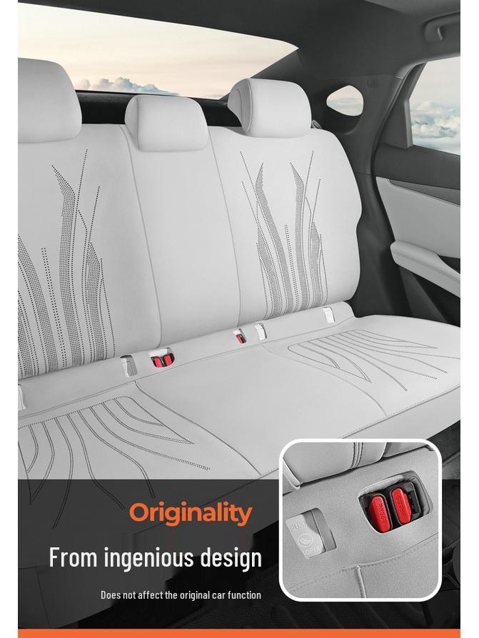 BYD Seal 06 DMI Suede Car Seat Cushion - Full Coverage Saddle Pad Cover