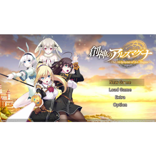 the alchemist of ars magna special edition -switch [bonus] theme song & soundtrack cd  2-disc set , acrylic stand, digital art book  *download card in