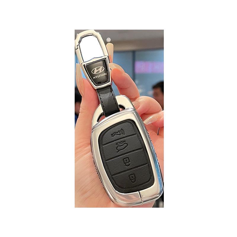 Hyundai Key Case Compatible with Mingtu, ix35, ix25, Langdong, Lingdong, Tusheng, Sonata 9, Reina Models