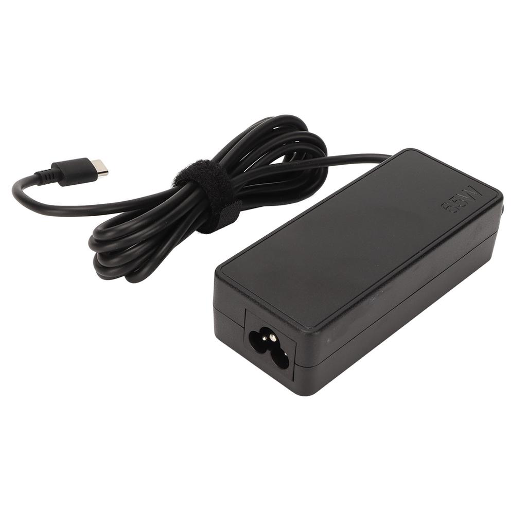 Laptop Power Adapter 20V 3.25A 65W Type C Multilayer Protection USB C Power Adapter for T480 T480s T580 X280 100‑240V