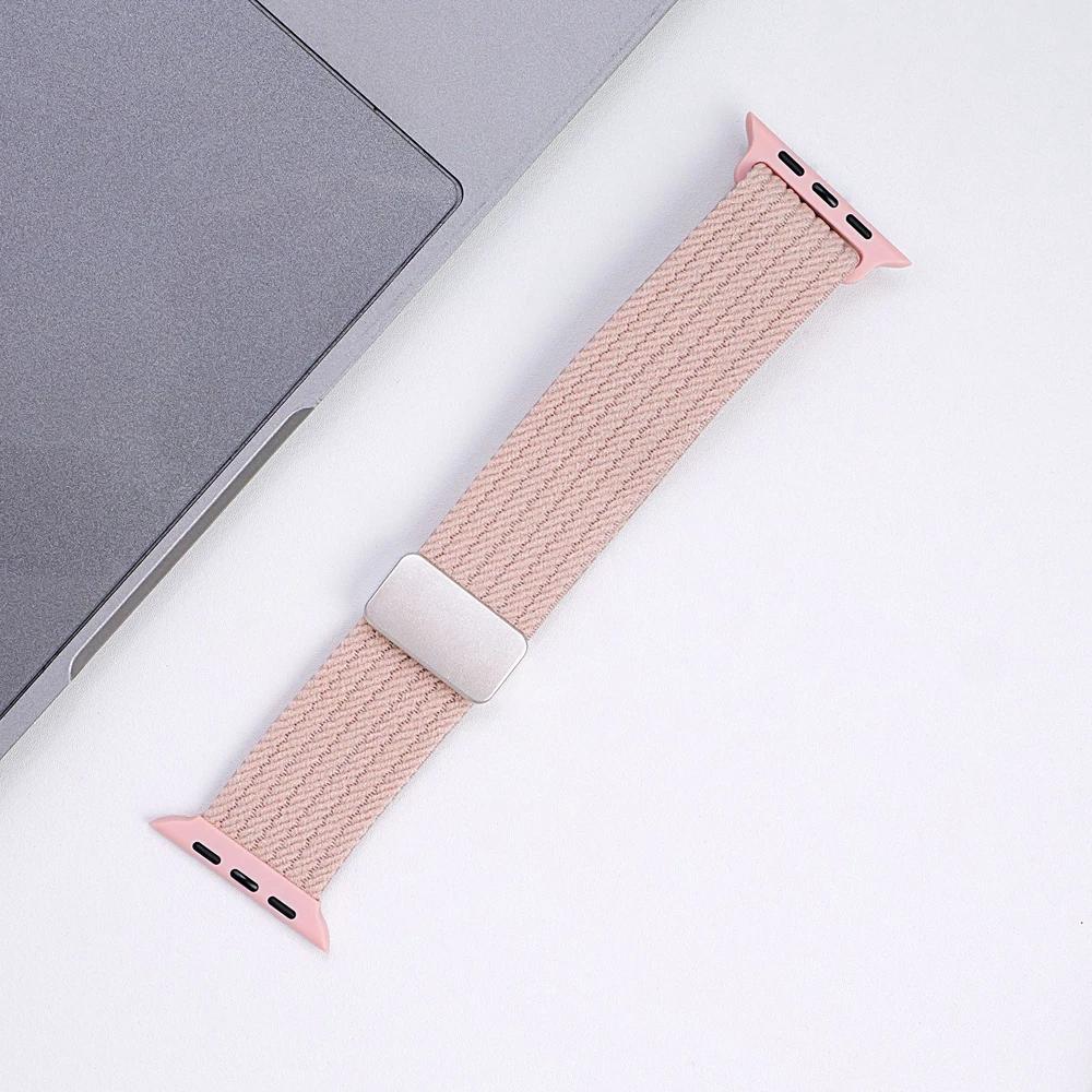 Nylon Strap for Apple Watch 11 Band 46mm 42mm for iWatch 10 9 8 Se 7 6 5 Bracelet for Apple Watch Ultra 2 49/45mm 41 44mm Correa