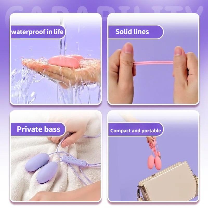 10 Frequency Double Vagina Balls Vibrator USB Silent Strong Shake In Front And Back For Foreplay Adult Fun Female Masturbation