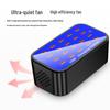 100W 20-Port USB Charger, High-Power 5V/2A Multi-Port Charging Station