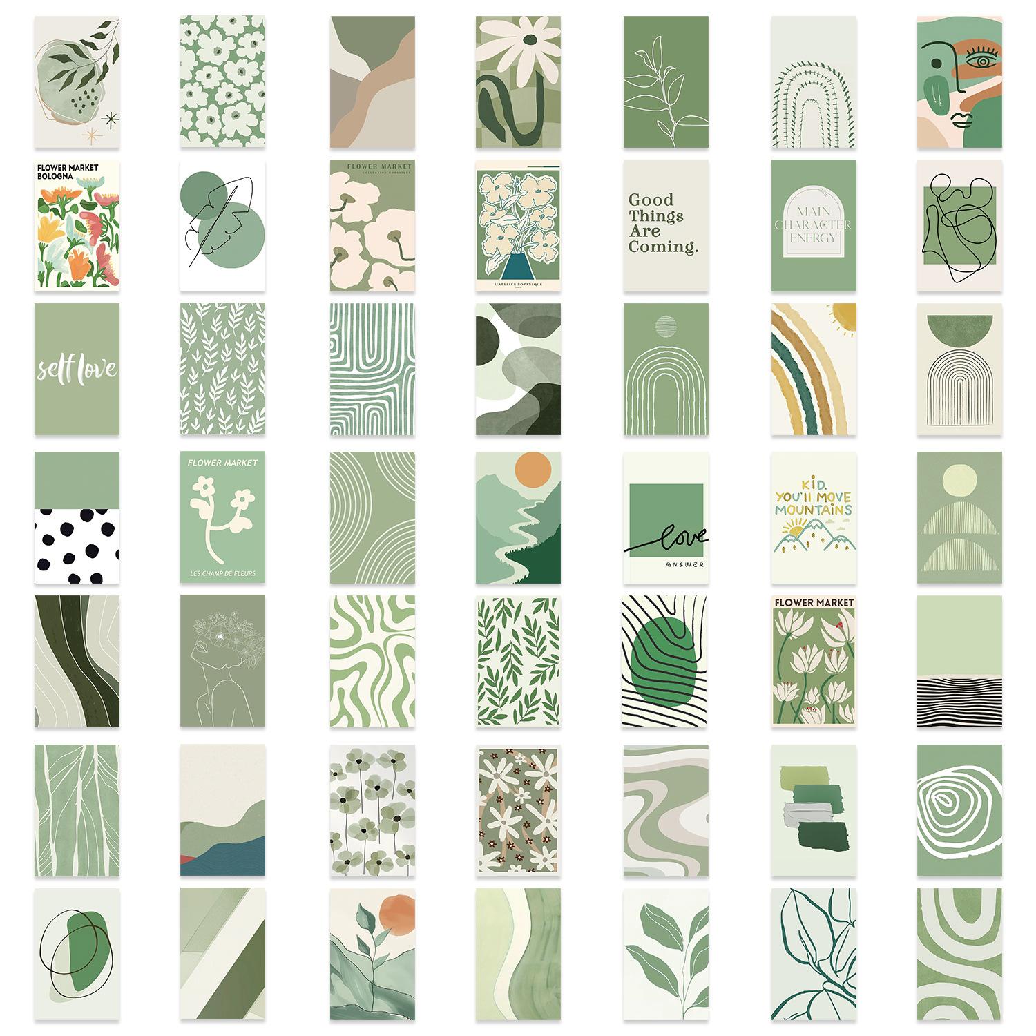 

50 Мультяшных Постеров-Наклеек с Датским Порошком, Украшающих Блокнот, Чемодан, Сделай Сам, Водонепроницаемые Наклейки