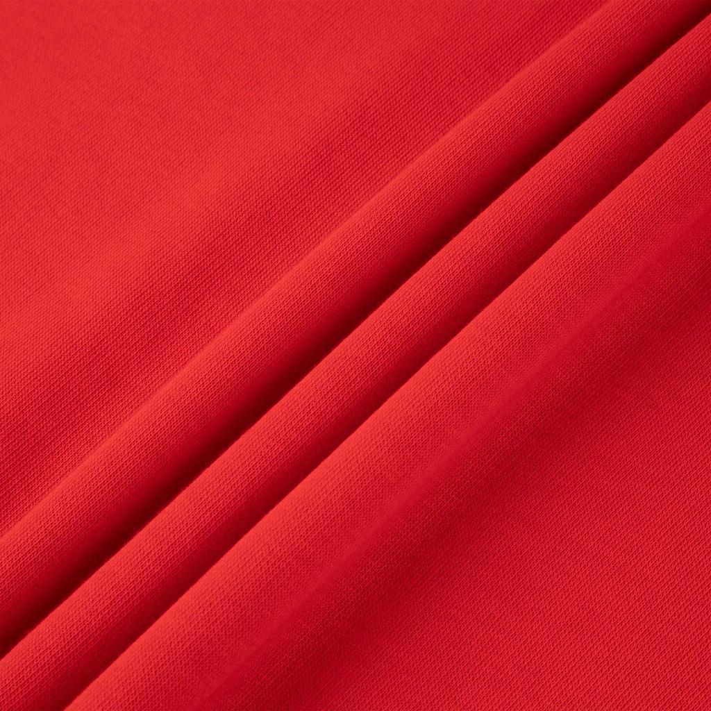 Puma Solid Color Drop Shoulder Pullover Sweatshirt Men Sweatshirt Red 677222-11