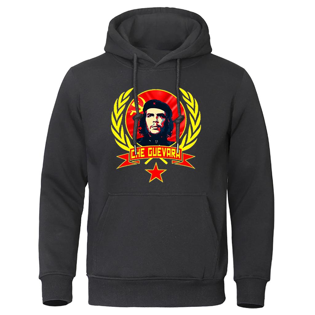 Che Guevara 2025 Nye Menn Opprører Kubansk Gerilja Revolusjon Hettegensere Gensere Mote Ensfarvet Hettegensere Hip Hop Merke Topper
