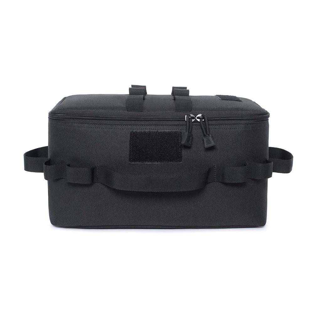 Ground Nail Tool Bag Large Capacity Picnic Cookware Container Heat-Insulating Waterproof Tool Storage Case for Outdoor Camping