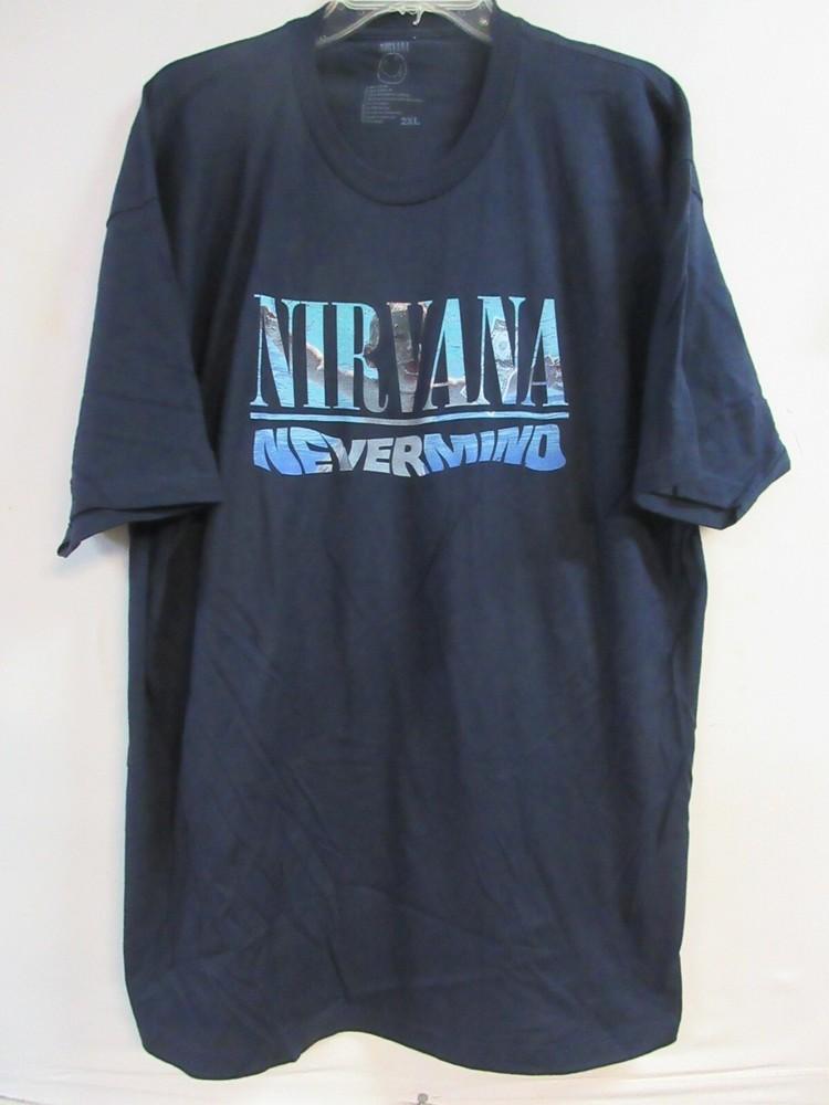 

ОФИЦИАЛЬНЫЙ МЕРЧ NIRVANA 2023 NEVERMIND СПИСОК ГРУППА КОНЦЕРТ МУЗЫКА 2XL / XXL Унисекс Футболка XXXL