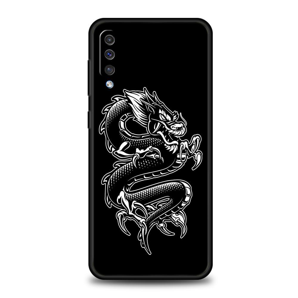 Dragon Fashion Phone Case For Samsung Galaxy A12 A32 A50 A70 A20E A20S A10 A10S A22 A30 A40 A42 A52 5G A02S A04s Silicone Cover