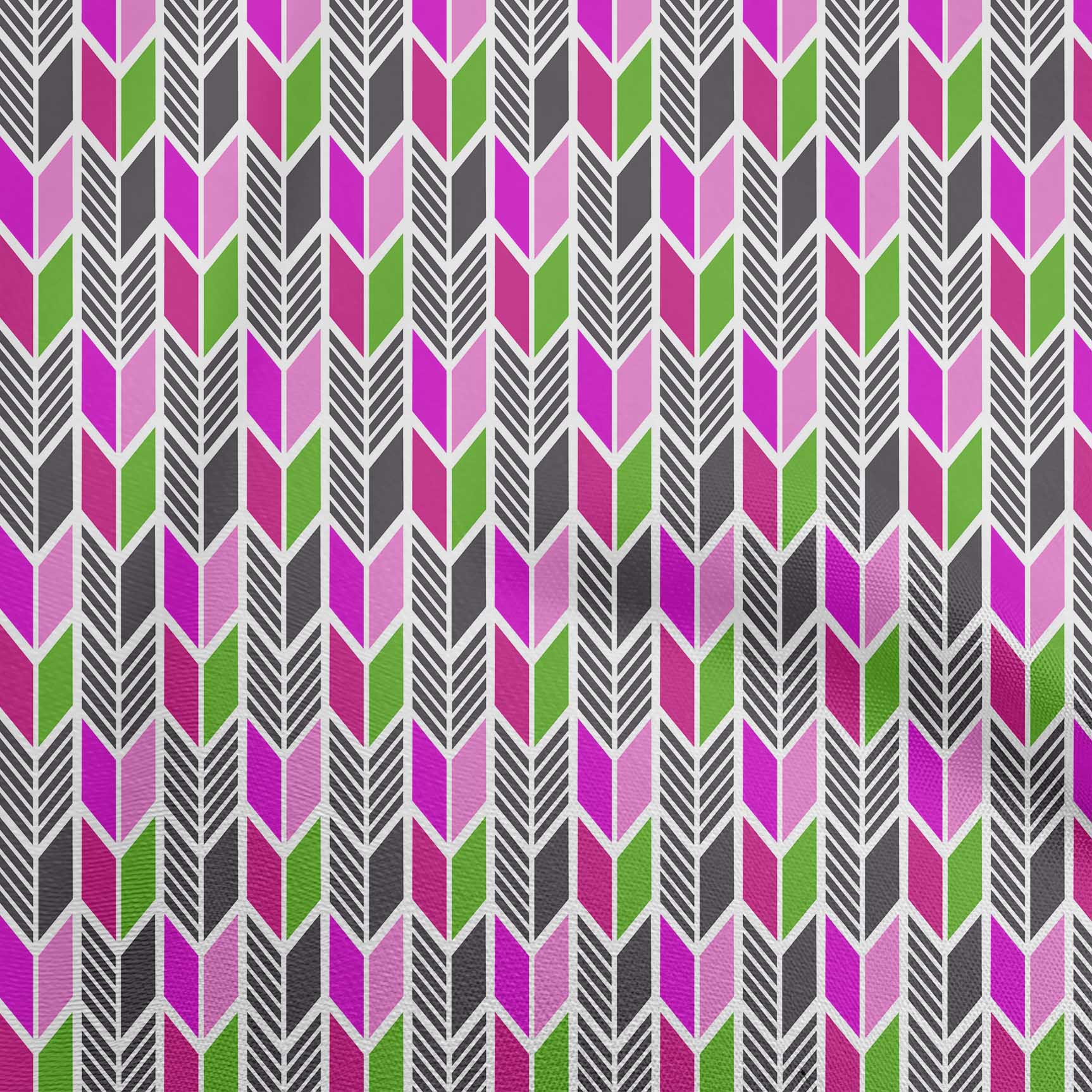 

oneOone Georgette Viscose Light Gray Fabric Geometric Diy Clothing Quilting Fabric Print Fabric By Yard 42 Inch 42 Inch Wide - Viscose Chiffon рожевий