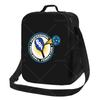 PPF Logo Lunch Bag with Adjustable Shoulder Strap Reusable Thermal Bento Tote for Work Picnic Beach