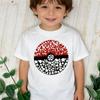 Teenage Pok É Mon T-shirt, Children's Cartoon Printed T-shirt,soft Cotton Short Sleeved Casual Daily Wear,fashion Children's Top