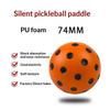 74MM PU Foam Shock Resistant Pickleball High Elasticity Quiet for Indoor Outdoor Gym Training Exercise