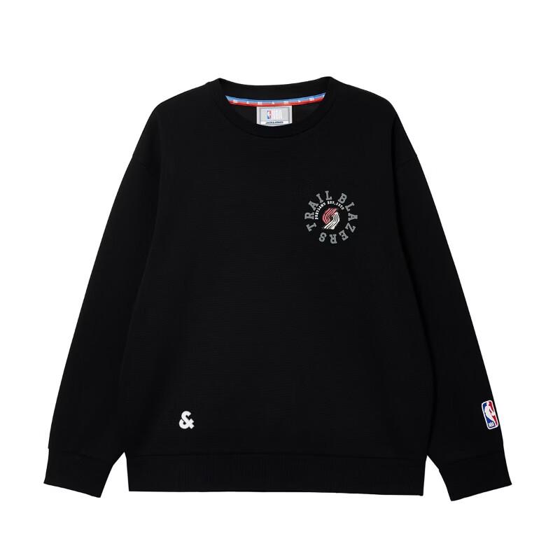 JACK&JONES Men's NBA Trail Blazers Printed Sweatshirt