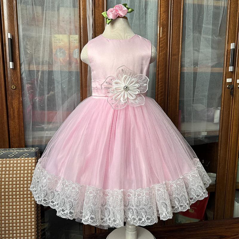 Fluffy Mesh Princess Birthday Dress for Girls