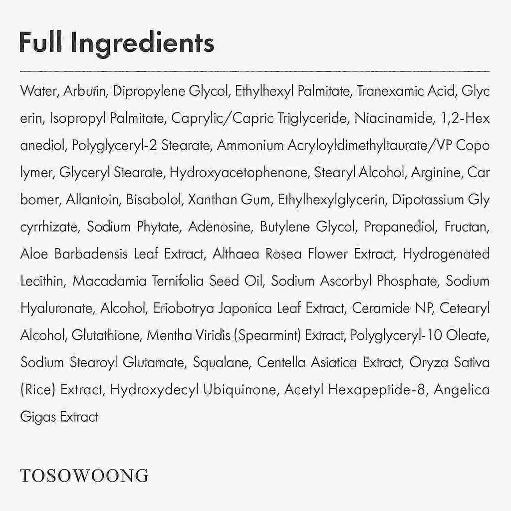 2026-1-5x Arbutin 7% + Tranexamic Acid 4% Cream 50g