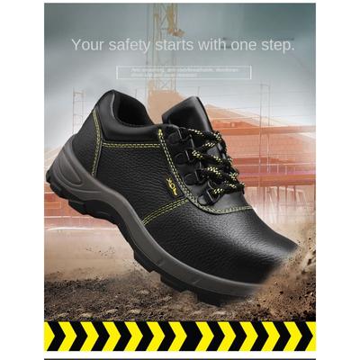Herren Arbeitsschuhe, Stoßfeste und Durchstichfeste Schutzschuhe, Sicherheitsarbeitsschuhe mit Stahlkappe, Isolierschuhe