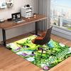 1PC Custom Name Fantasy Dragon Garden Theme Floor Mat Ideal for Living Room, Game Rooms, Office, Bedroom Floor Mat Design