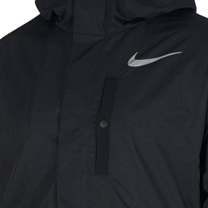 Herren Nike Logo Aufdruck Große Tasche Sport Kapuzenjacke CT2197-010