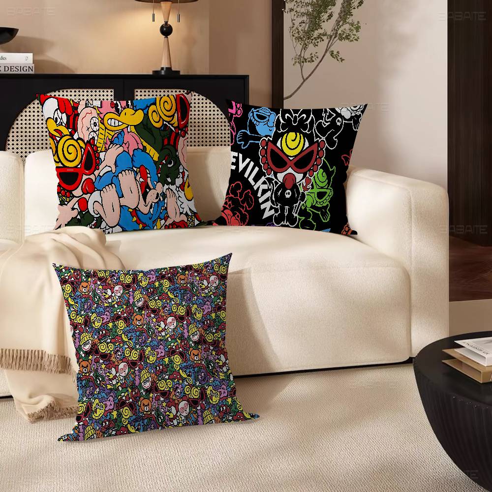 Japan Fashion Hysteric Mini Pillow Cushion Cover Pillowcase Living Room Sofa Home Decor