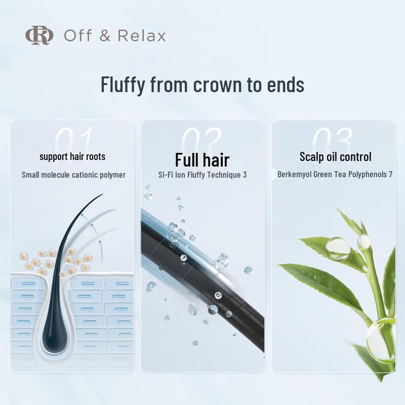 Off&Relax Volumizing & Oil Control Shampoo 2.0