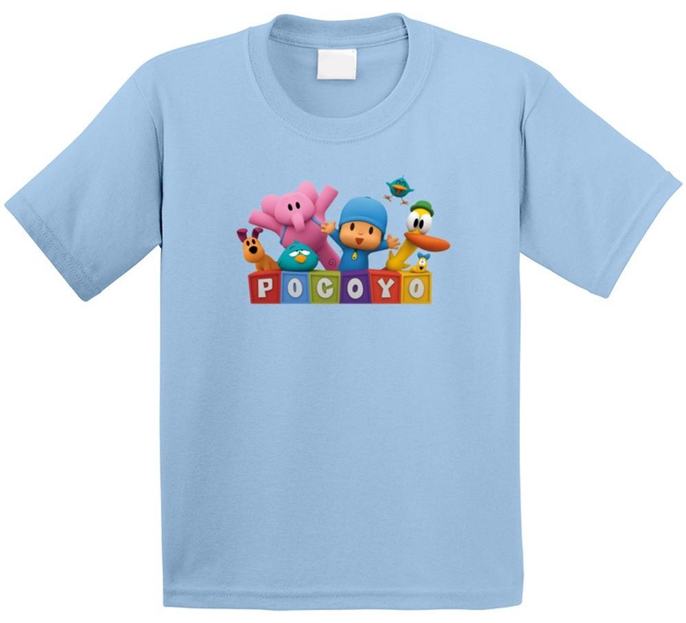 Pocoyo Tv Show Tee Kids Animated Series T Shirt Unisex T-Shirt XXL