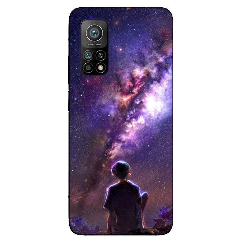 For Xiaomi Mi 10T Pro Case Black Bumper Silicone TPU Soft Phone Cover For Xiaomi Mi 10T Case Cartoon Funda Mi10T 10 T Pro Coque