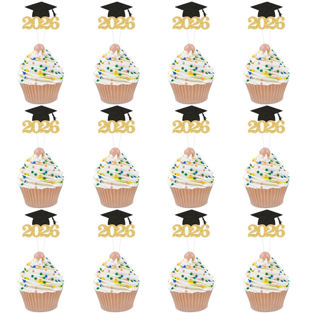 Graduation Season Party Decoration Insert Graduation Ceremony Cake Power Strip