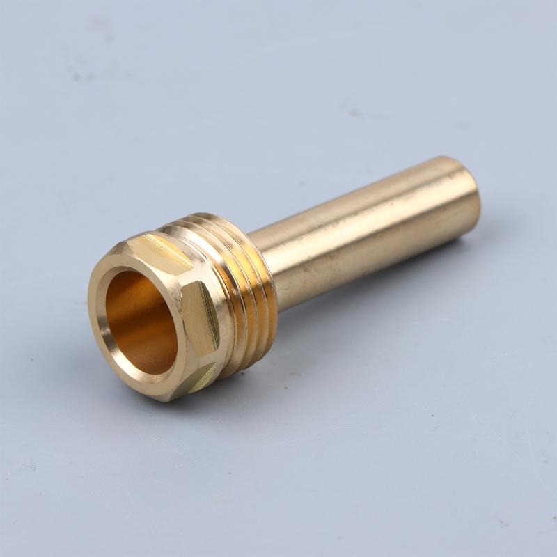 56mm Brass Protection Tube with Corrosion Resistant Copper Bushing for High Temperature Sensor Monitoring Systems