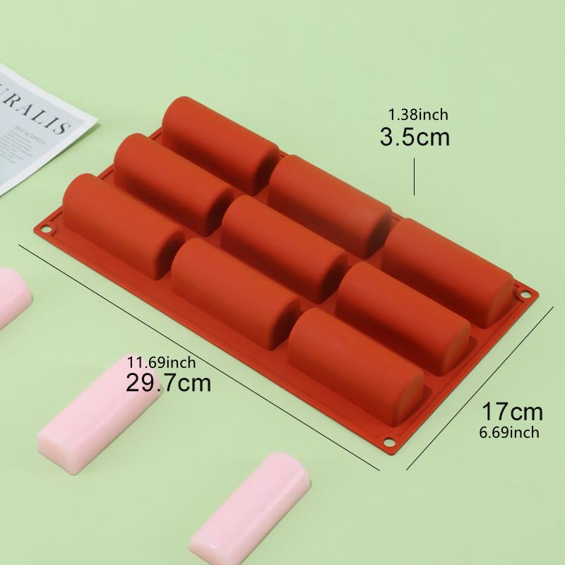 Silikonová forma 3D tyčinka ve tvaru tyčinky pro čokoládovou lanýžovou pěnu dort dezertní forma DIY pečící formy